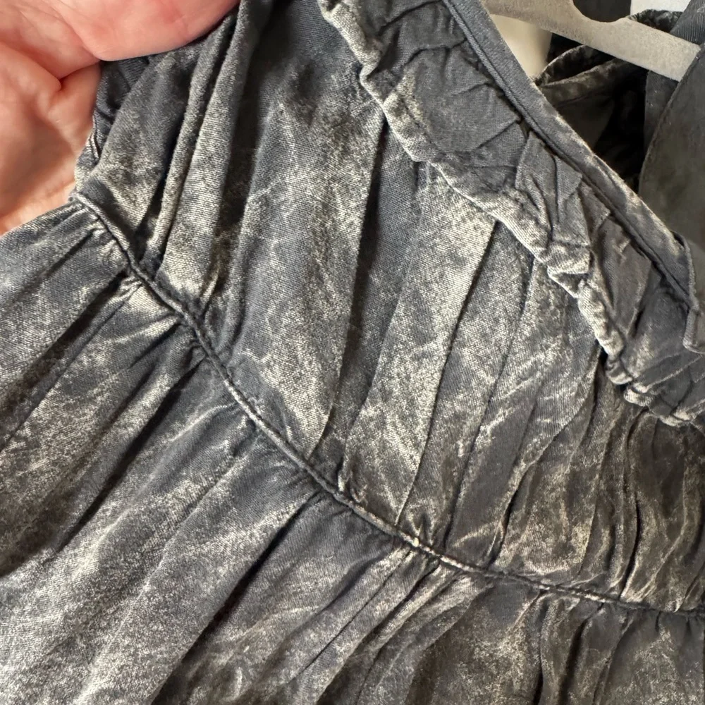 A Rare Bird Black Tuck Strap Dress - Picture 8 of 12